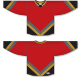 Athletic Knit (AK) H550CA-LAV763C Adult 2021 Las Vegas Golden Knights Reverse Retro Red Hockey Jersey