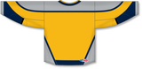 Athletic Knit (AK) H550CY-NAS818C Youth 2021 Nashville Predators Reverse Retro Tuscan Gold Hockey Jersey