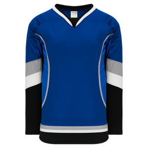 Athletic Knit (AK) H550CKA-TAM838CK Adult Pro Series - Knitted 2009 Tampa Bay Lightning Third Royal Blue Hockey Jersey
