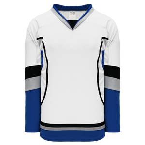 Athletic Knit (AK) H550CKA-TAM842CK Adult Pro Series - Knitted 2009 Tampa Bay Lightning Third White Hockey Jersey