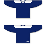 Athletic Knit (AK) H6100 Navy/White League Hockey Jersey - PSH Sports