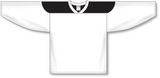 Athletic Knit (AK) H6100 White/Black League Hockey Jersey - PSH Sports