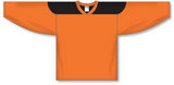 Athletic Knit (AK) H6100 Orange/Black League Hockey Jersey - PSH Sports