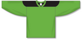 Athletic Knit (AK) H6100 Lime Green/Black League Hockey Jersey - PSH Sports