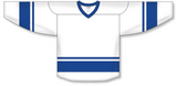 Athletic Knit (AK) H6400 White/Royal Blue League Hockey Jersey - PSH Sports