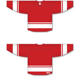 Athletic Knit (AK) H6400 Red/White League Hockey Jersey - PSH Sports