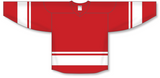 Athletic Knit (AK) H6400 Red/White League Hockey Jersey - PSH Sports