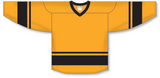Athletic Knit (AK) H6400 Gold/Black League Hockey Jersey - PSH Sports
