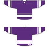 Athletic Knit (AK) H6400 Purple/White League Hockey Jersey - PSH Sports