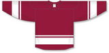Athletic Knit (AK) H6400 AV Red/White League Hockey Jersey - PSH Sports