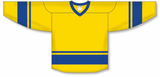 Athletic Knit (AK) H6400 Maize/Royal Blue League Hockey Jersey - PSH Sports