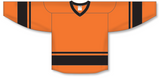 Athletic Knit (AK) H6400 Orange/Black League Hockey Jersey - PSH Sports