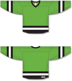 Athletic Knit (AK) H6500 Lime Green/Black/White League Hockey Jersey - PSH Sports