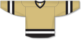 Athletic Knit (AK) H6500 Vegas Gold/Black/White League Hockey Jersey - PSH Sports