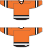 Athletic Knit (AK) H6500 Orange/Black/White League Hockey Jersey - PSH Sports