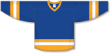 Athletic Knit (AK) H6500 Royal Blue/Gold/White League Hockey Jersey - PSH Sports