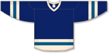 Athletic Knit (AK) H6500 Navy/Sand/Capital Blue League Hockey Jersey - PSH Sports