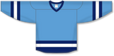 Athletic Knit (AK) H6500 Sky Blue/Navy/White League Hockey Jersey - PSH Sports