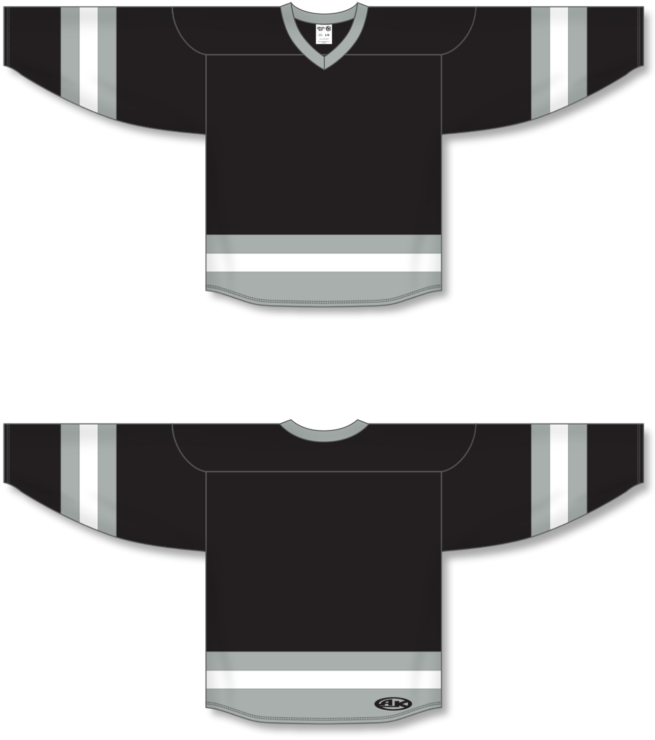 Quad City Mallards SGA Black/Gray Hockey Jersey ~ Youth 14/16 ~ Vegas  Knights