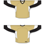 Athletic Knit (AK) H6600 Vegas Gold/Black/White League Hockey Jersey - PSH Sports