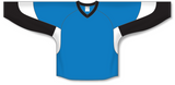 Athletic Knit (AK) H6600 Pro Blue/Black/White League Hockey Jersey - PSH Sports