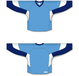 Athletic Knit (AK) H6600 Sky Blue/Navy/White League Hockey Jersey - PSH Sports