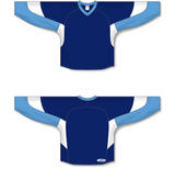 Athletic Knit (AK) H6600 Navy/Sky Blue/White League Hockey Jersey - PSH Sports