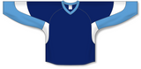 Athletic Knit (AK) H6600 Navy/Sky Blue/White League Hockey Jersey - PSH Sports