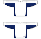 Athletic Knit (AK) H7100 White/Navy Select Hockey Jersey - PSH Sports