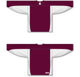 Athletic Knit (AK) H7100 Maroon/White Select Hockey Jersey - PSH Sports