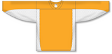 Athletic Knit (AK) H7100 Gold/White Select Hockey Jersey - PSH Sports