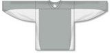 Athletic Knit (AK) H7100 Grey/White Select Hockey Jersey - PSH Sports