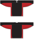 Athletic Knit (AK) H7100 Black/Red Select Hockey Jersey - PSH Sports