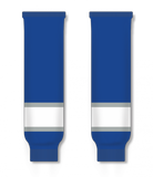 Modelline 2017 Centennial Classic Toronto Maple Leafs Royal Blue Knit Ice Hockey Socks