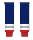 Modelline 1990s New York Rangers Home Navy Knit Ice Hockey Socks