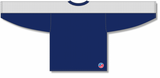 Athletic Knit (AK) LB153Y-216 Youth Navy/White Box Lacrosse Jersey