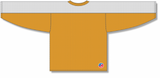 Athletic Knit (AK) LB153A-236 Adult Gold/White Box Lacrosse Jersey