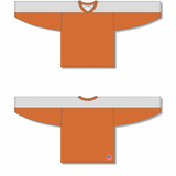 Athletic Knit (AK) LB153Y-238 Youth Orange/White Box Lacrosse Jersey