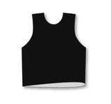 Athletic Knit (AK) LF302A-221 Adult Reversible Black/White Field Lacrosse Jersey