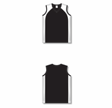 Athletic Knit (AK) BA601L-221 Ladies Black/White Softball Jersey