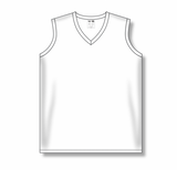 Athletic Knit (AK) BA635L-000 Ladies White Softball Jersey