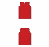 Athletic Knit (AK) BA635L-005 Ladies Red Softball Jersey