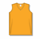 Athletic Knit (AK) BA635L-006 Ladies Gold Softball Jersey