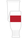 K1 Sportswear Detroit Red Wings White Knit Ice Hockey Socks