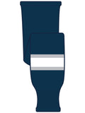 K1 Sportswear Edmonton Oilers Navy Knit Ice Hockey Socks