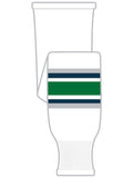 K1 Sportswear Hartford Whalers White Knit Ice Hockey Socks