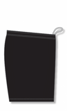 Athletic Knit (AK) VS1300L-001 Ladies Black Volleyball Shorts