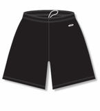Athletic Knit (AK) BAS1300L-001 Ladies Black Baseball Shorts