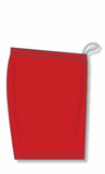 Athletic Knit (AK) LS1300L-005 Ladies Red Lacrosse Shorts