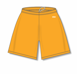 Athletic Knit (AK) BAS1300M-006 Mens Gold Baseball Shorts - PSH Sports